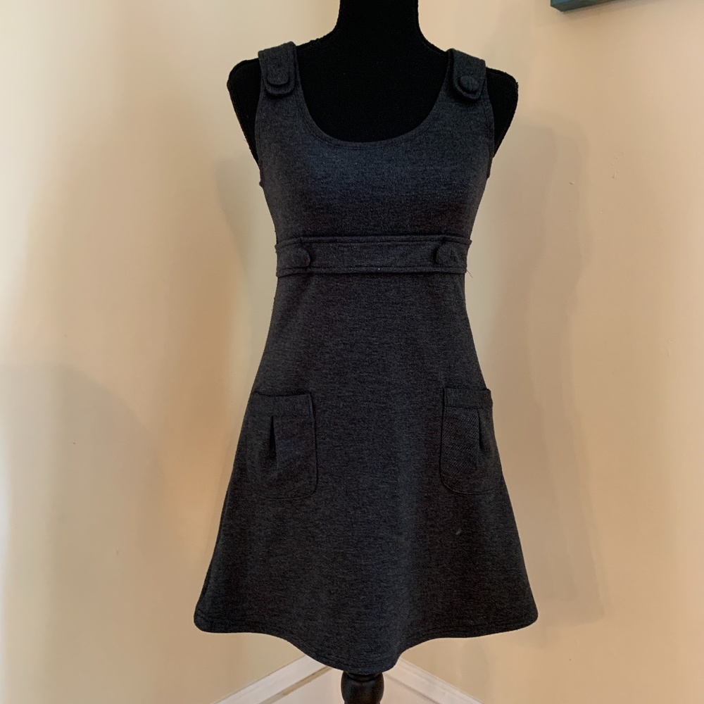 EF Collection Gray Dress